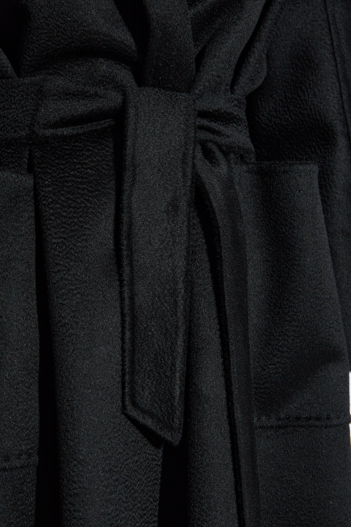【関税&送料込】Max Mara Black Cashmere Ludmilla Coat 1016055106004-w-